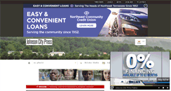 Desktop Screenshot of johnsoncitypress.com
